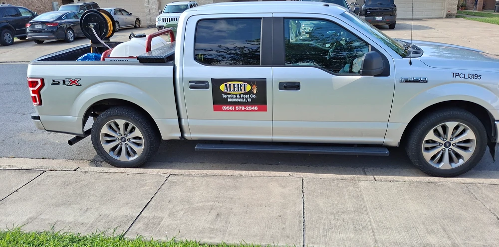Image of work truck